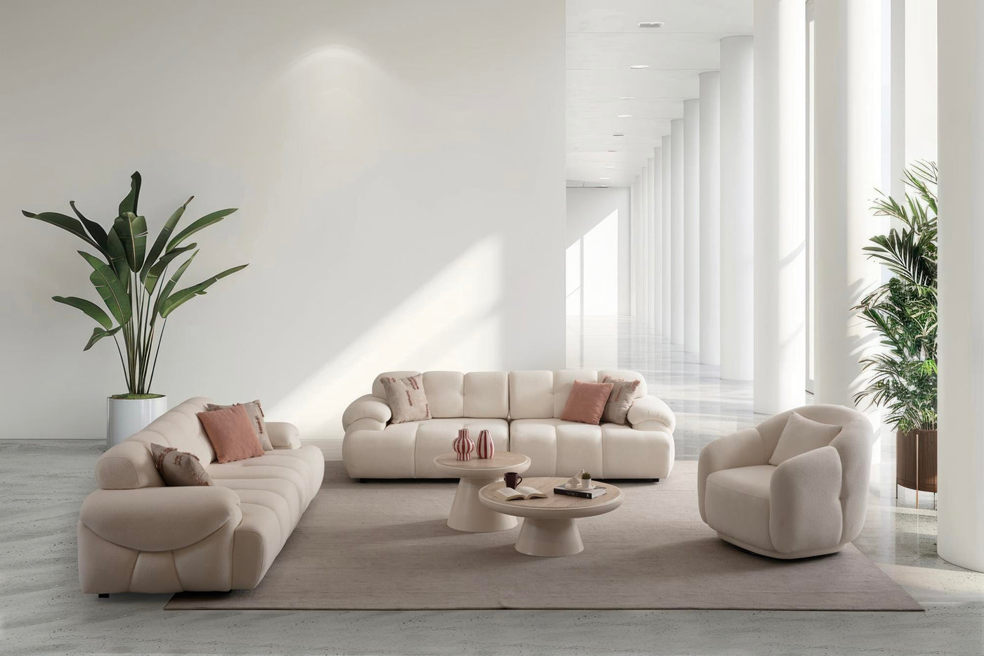Hestia Sleeper Sofa Set (SG) by Netline Interiors
