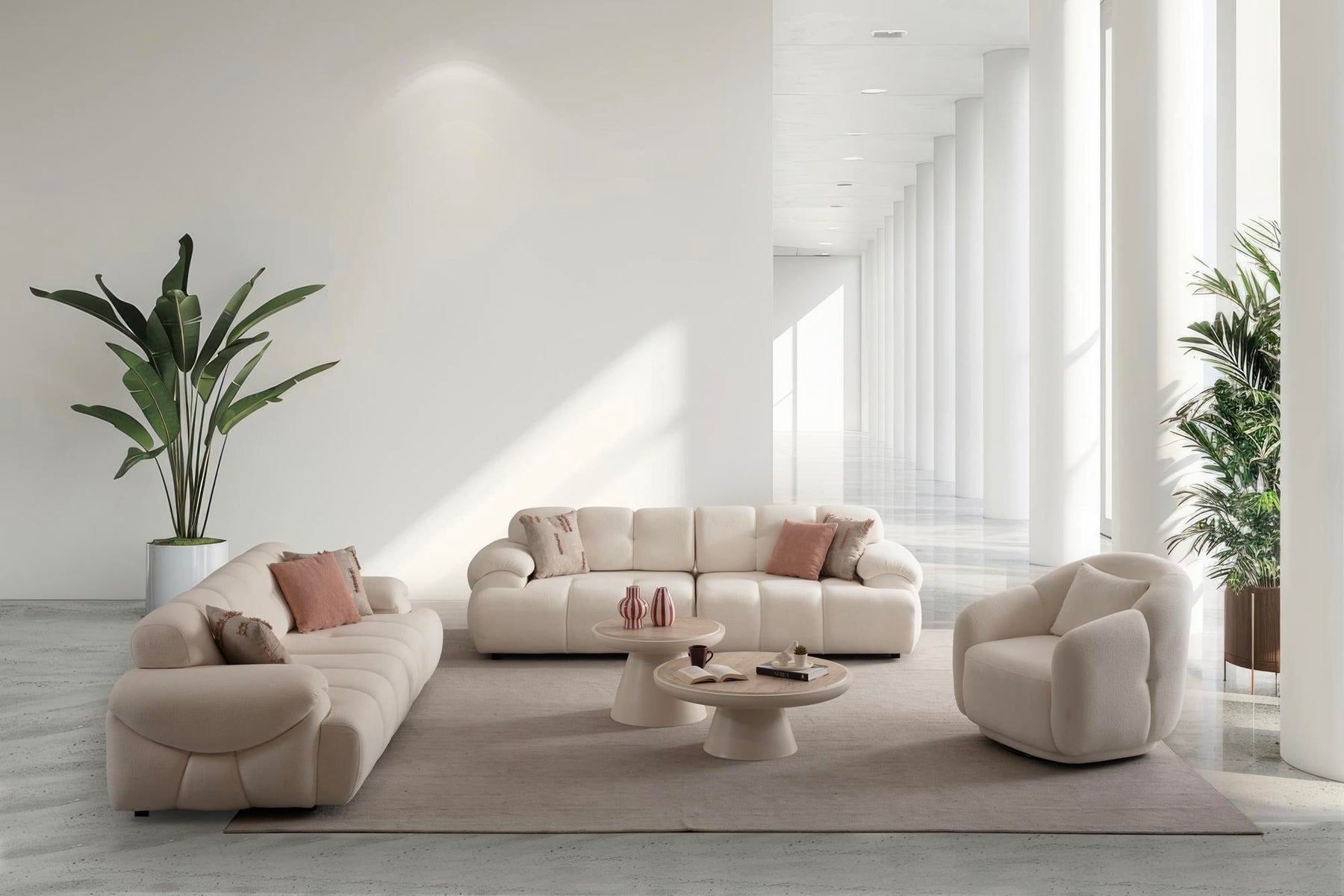 Hestia Sleeper Sofa Set (SG) by Netline Interiors