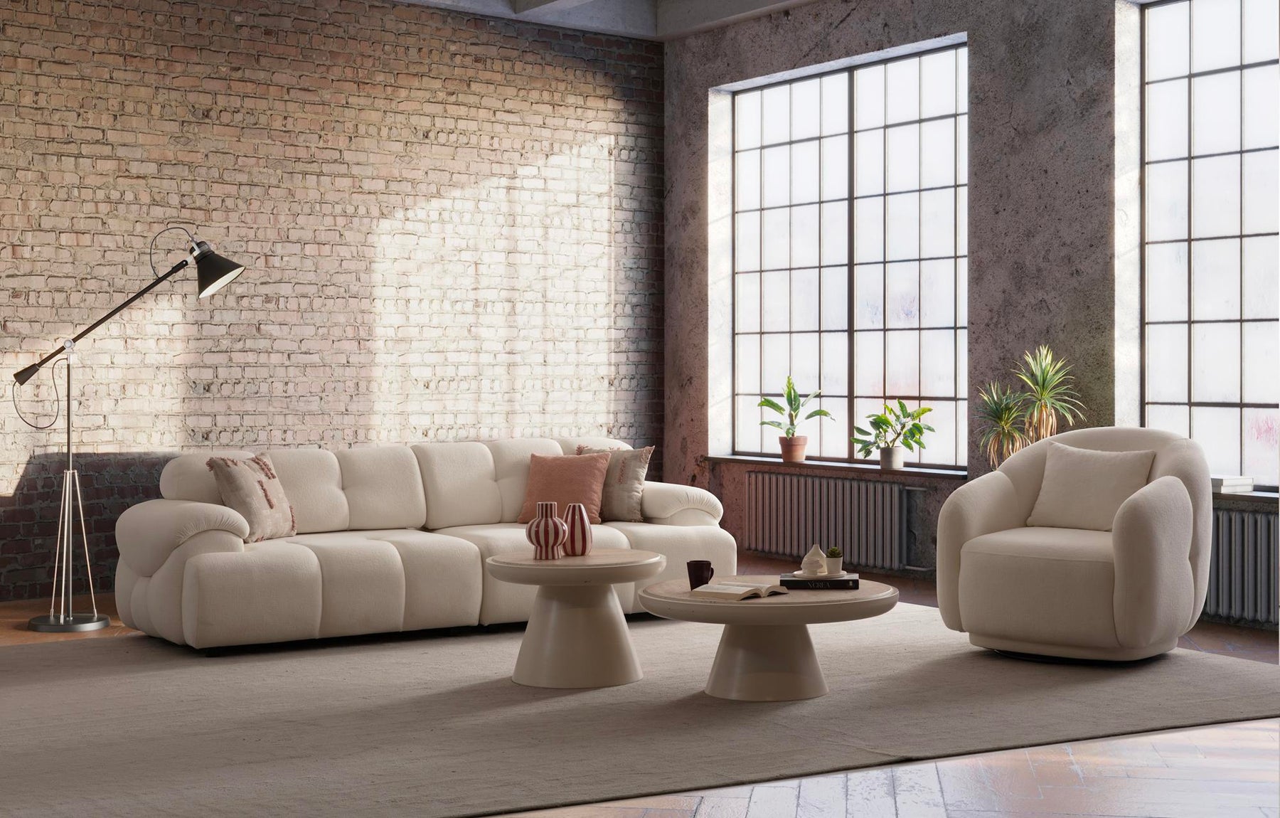 Hestia Sleeper Sofa Set (SG) by Netline Interiors