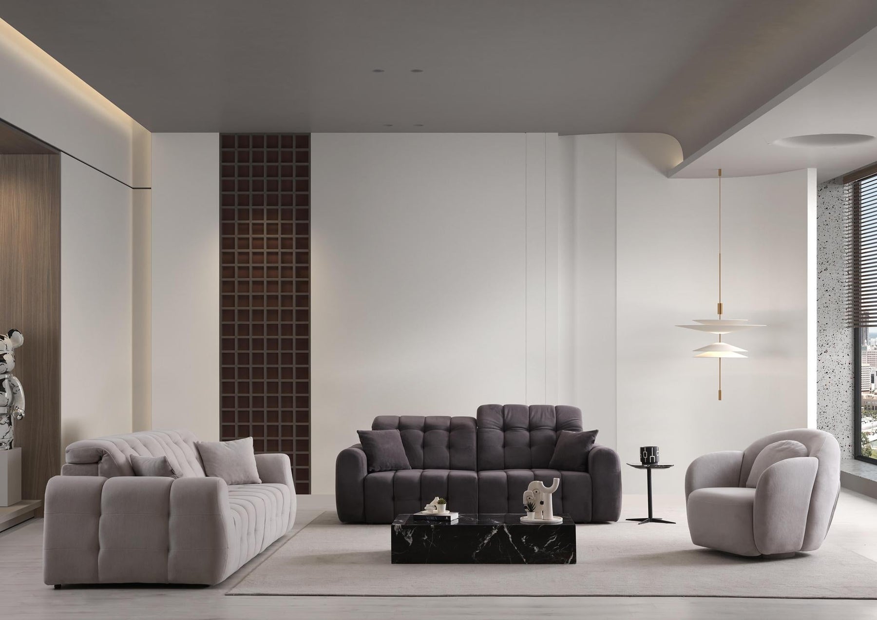 Enzo Sofa Set by Netline Interiors
