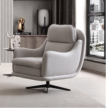 Netline Home Interior Fiesta armchair with plush upholstery, modern accent seating for stylish living room decor.