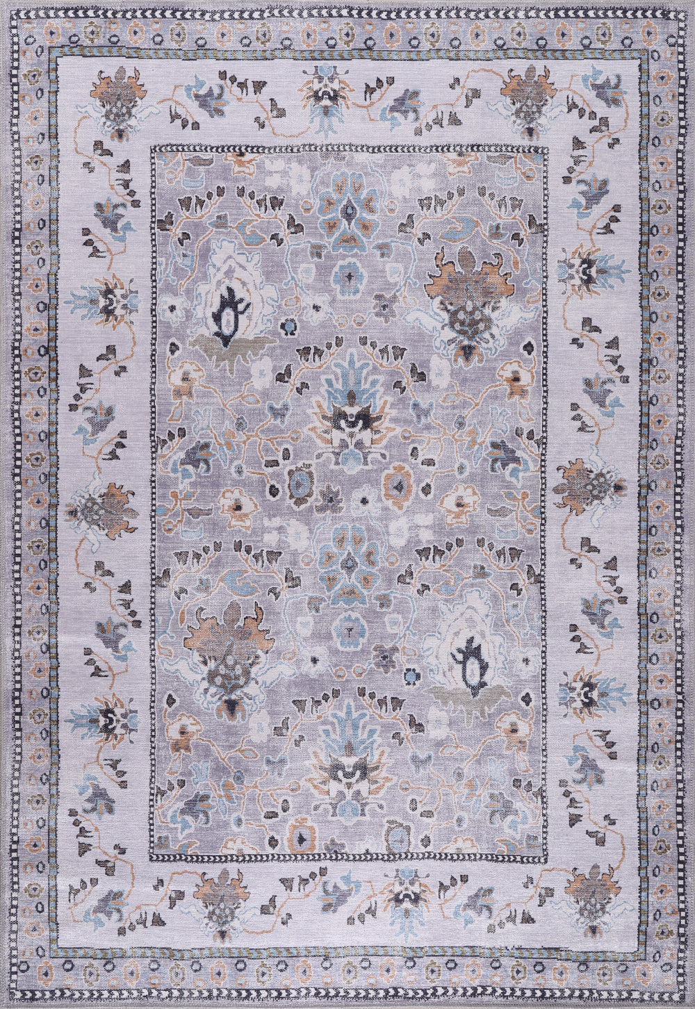 Red Kilim medallion washable rug by Netline Home featuring traditional geometric patterns and vibrant colors.