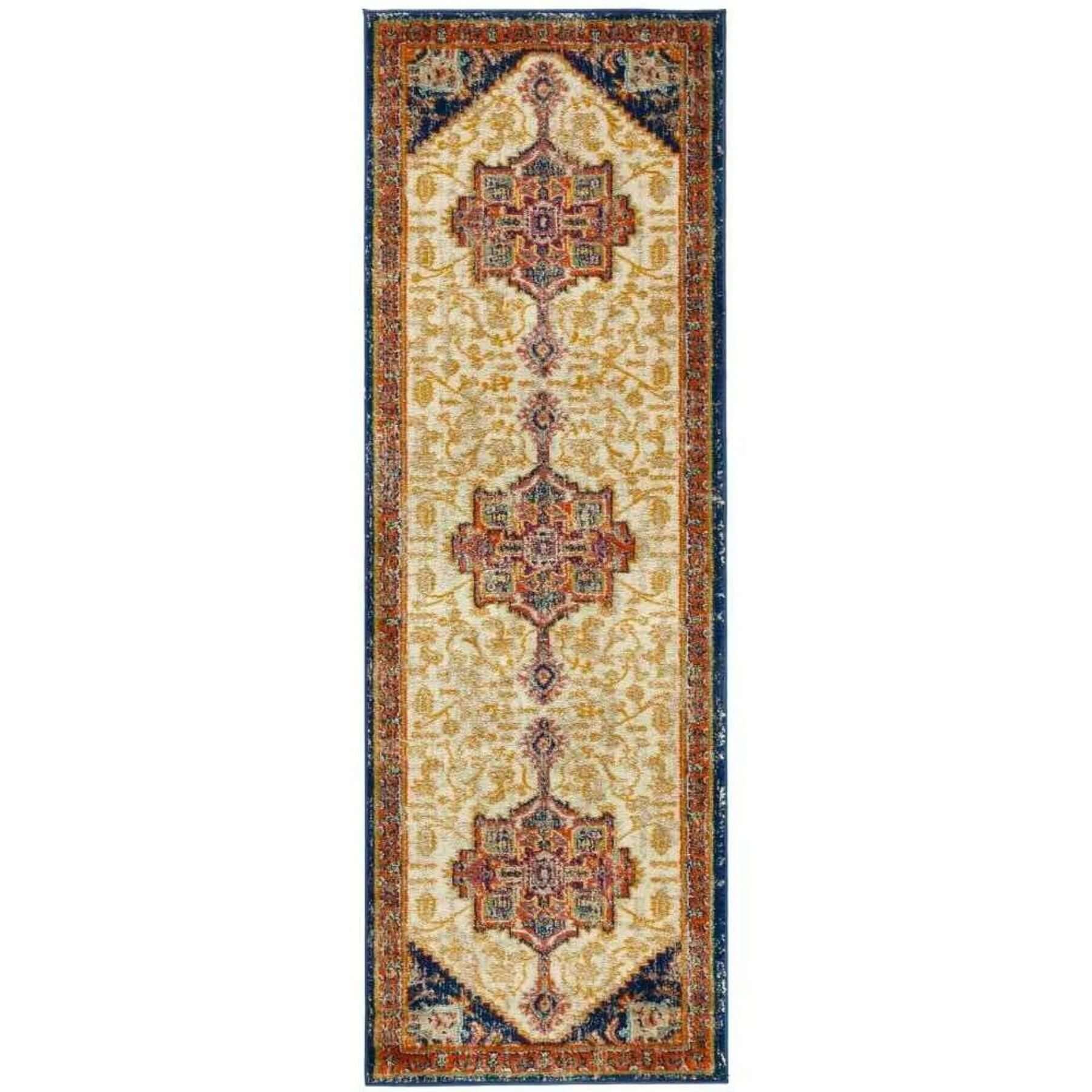 Granada Multicolour Vintage Rug | Amber