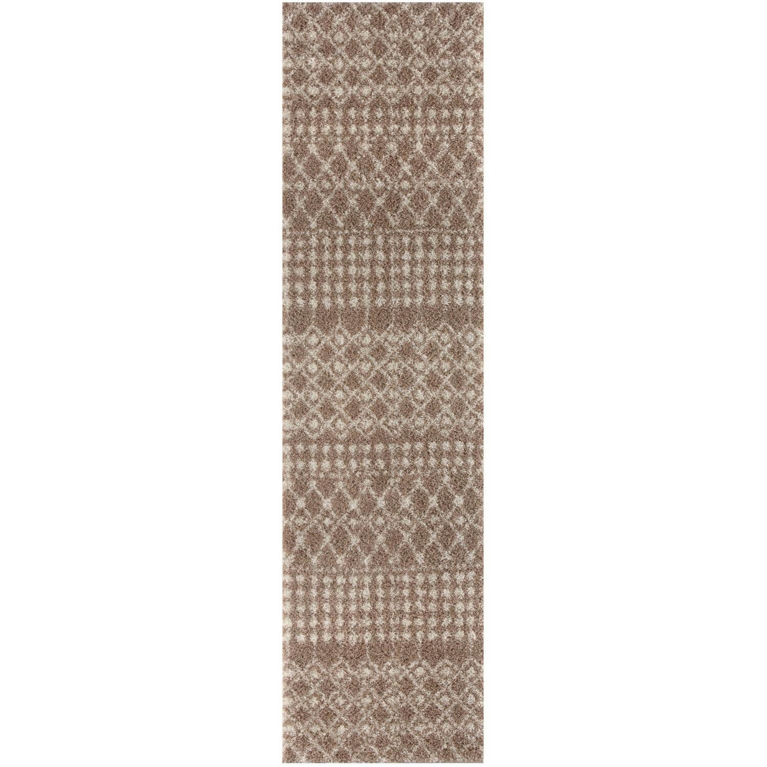 Moroccan Beige Shaggy Rug | 1020