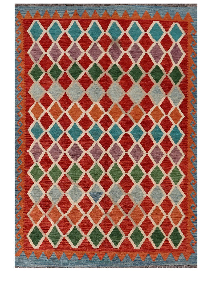 Maimana Afghanistan Kilim Rug - 290 x200 cm