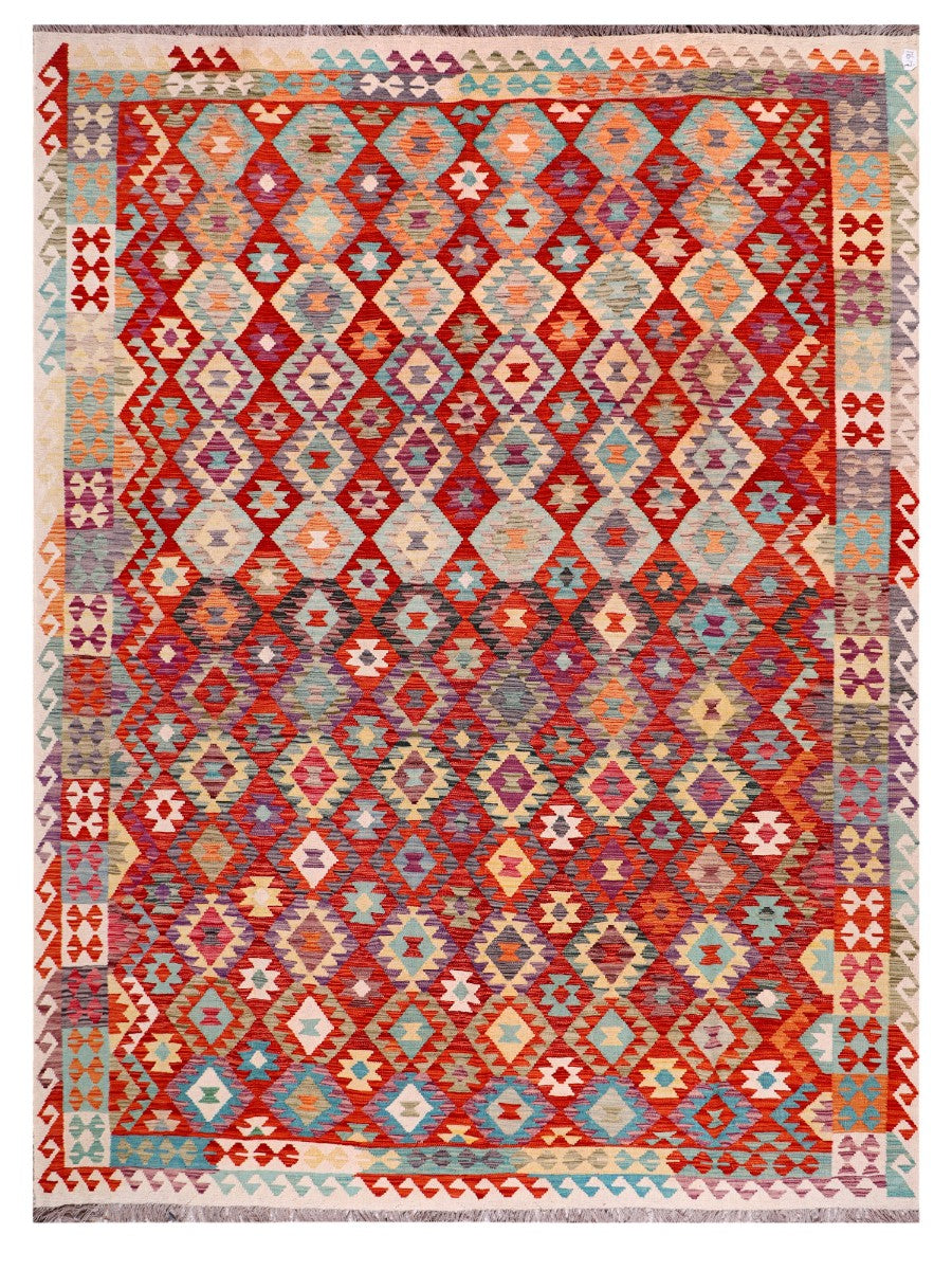 Maimana Afghanistan Kilim Rug - 345 x263 cm
