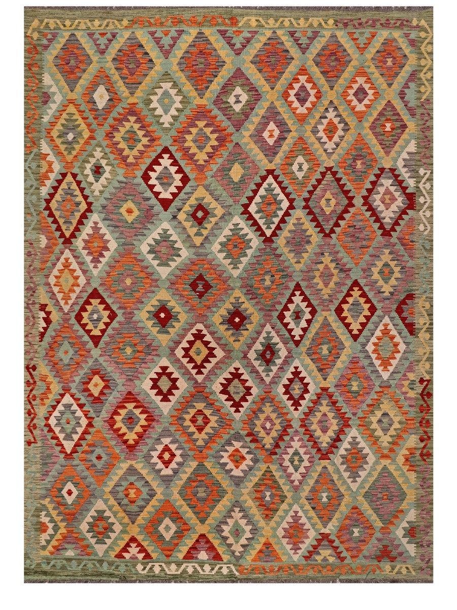 Maimana Afghanistan Kilim Rug - 349 x248 cm