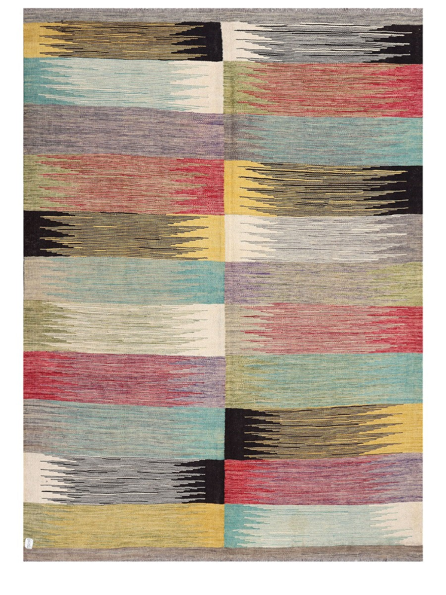 Maimana Afghanistan Kilim Rug - 240 x177 cm