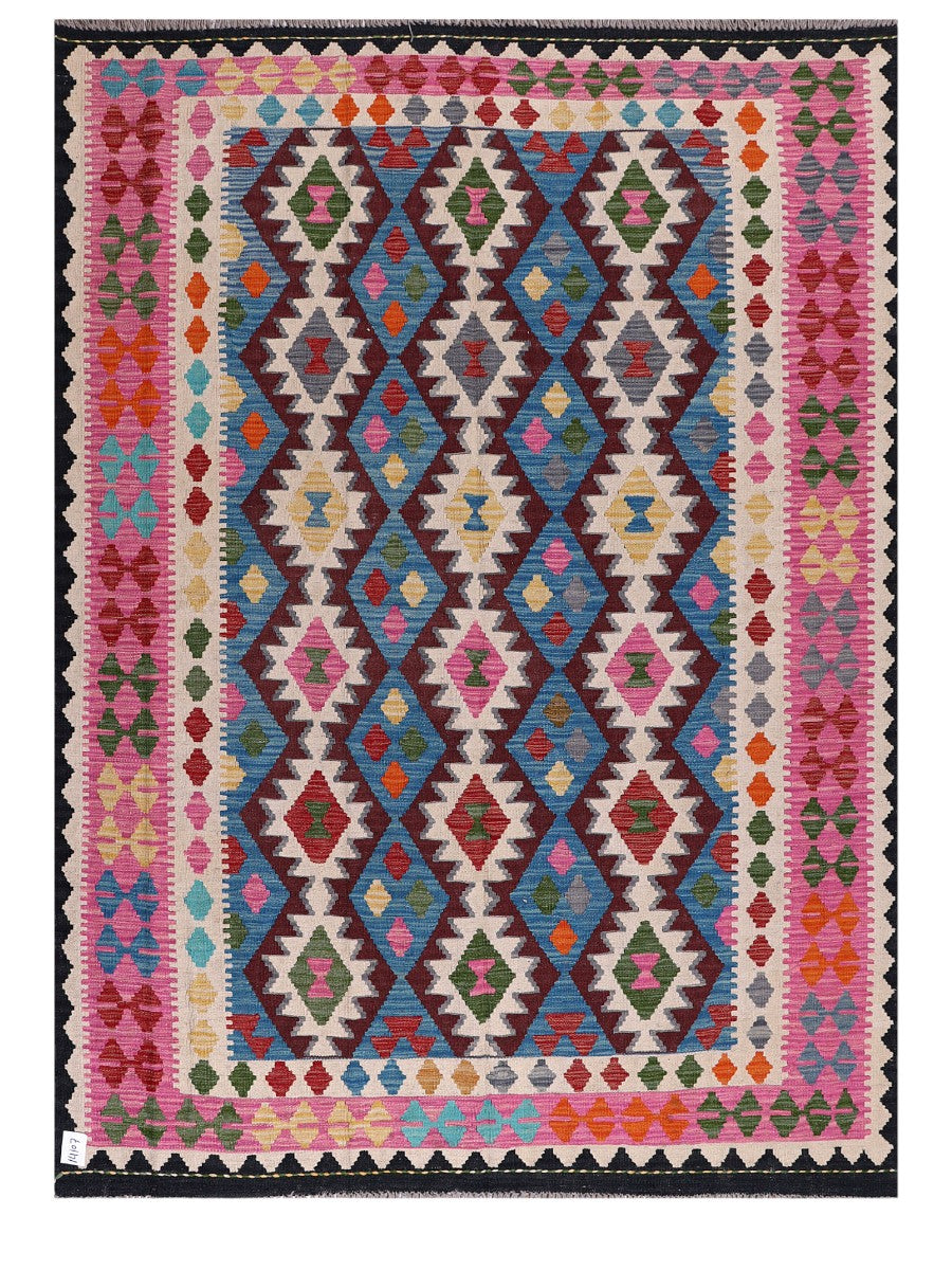 Maimana Afghanistan Kilim Rug - 237 x174 cm