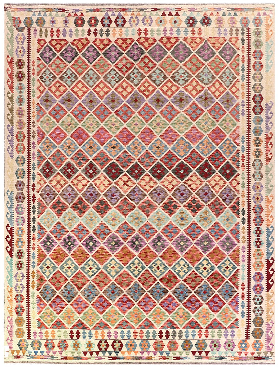 Maimana Afghanistan Kilim Rug - 416 x316 cm