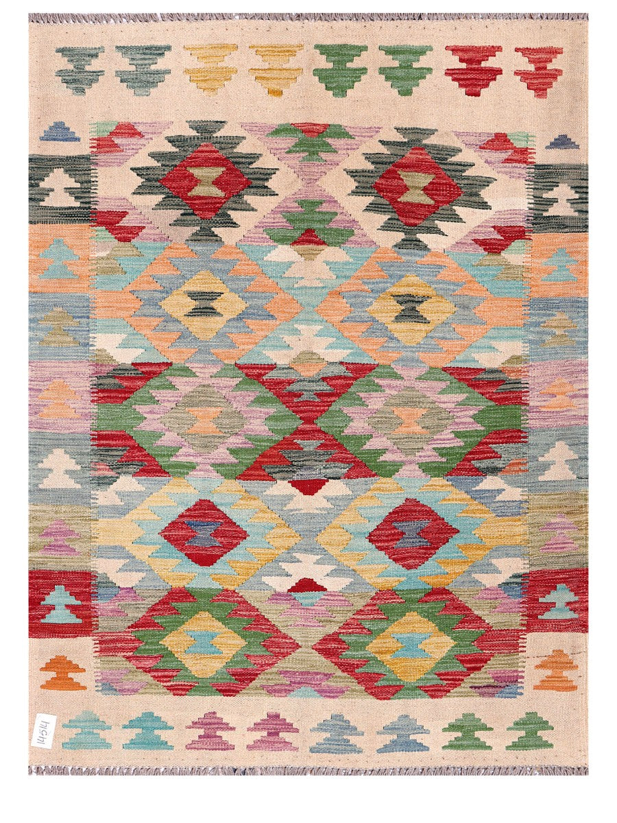 Maimana Afghanistan Kilim Rug - 165 x125 cm