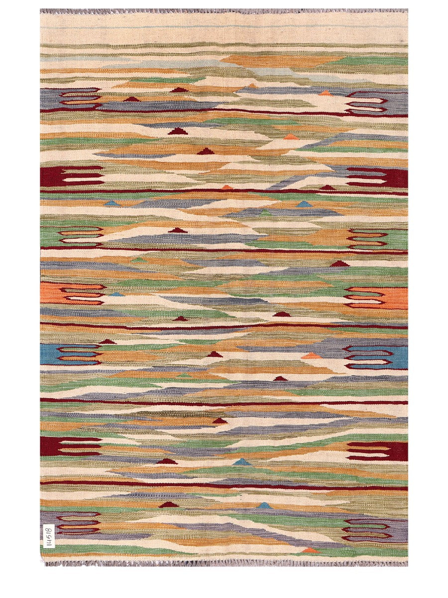 Maimana Afghanistan Kilim Rug - 175 x119 cm