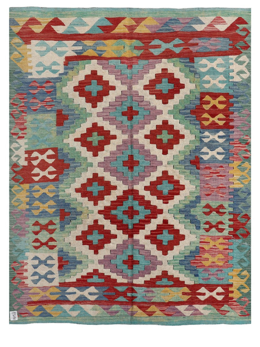 Maimana Afghanistan Kilim Rug - 195 x150 cm
