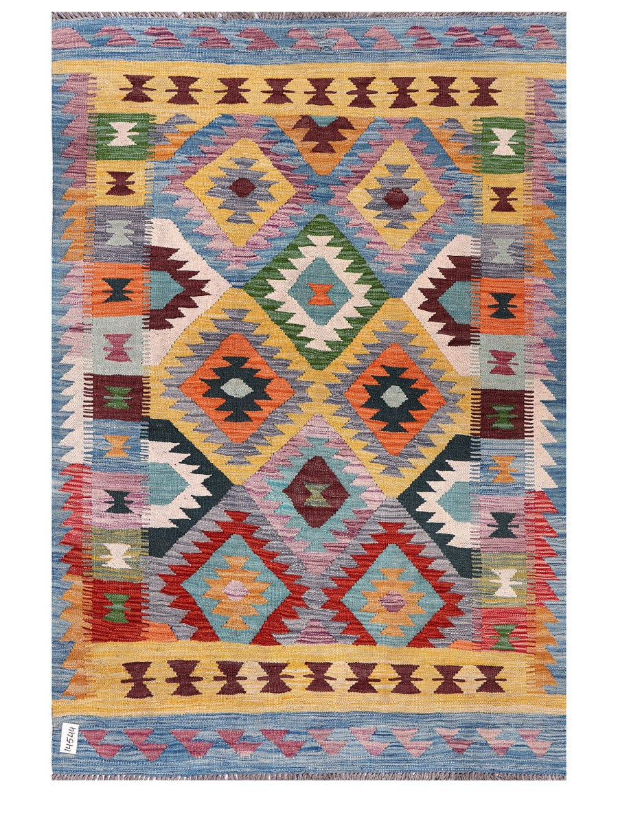 Maimana Afghanistan Kilim Rug - 177 x122 cm
