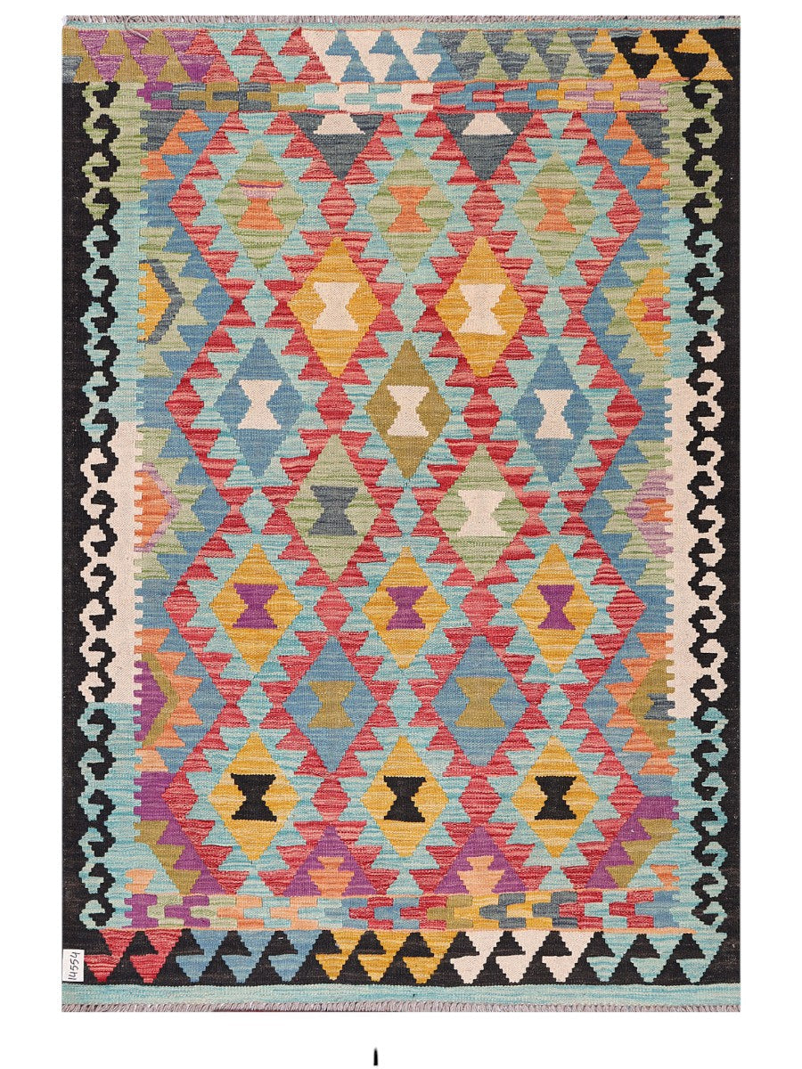 Maimana Afghanistan Kilim Rug - 180 x126 cm