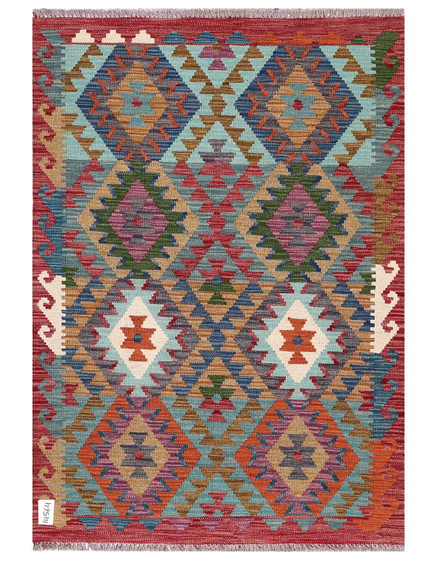 Maimana Afghanistan Kilim Rug - 151 x107 cm