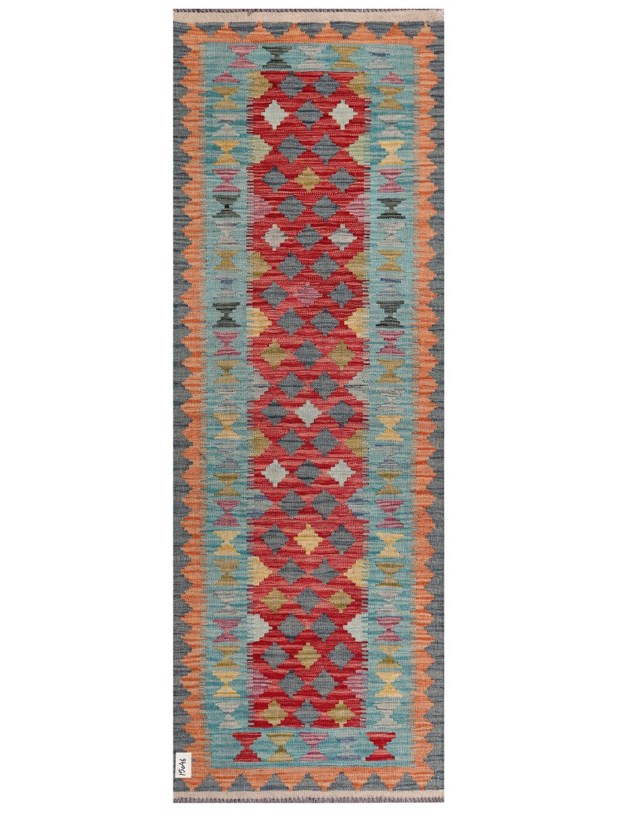 Maimana Afghanistan Kilim Rug - 200 x70 cm