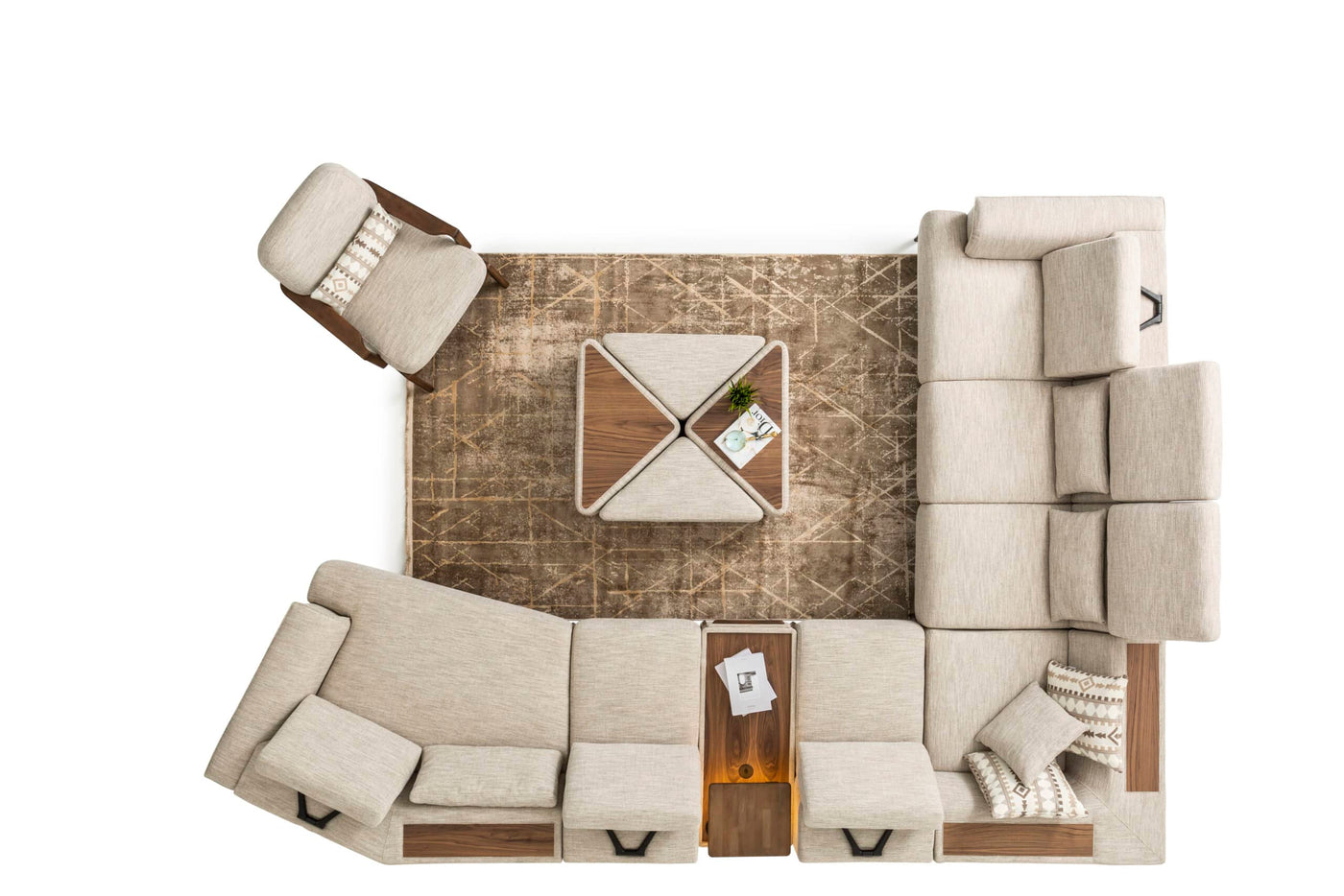 Aston Modular Corner Sofa by Netline Interiors