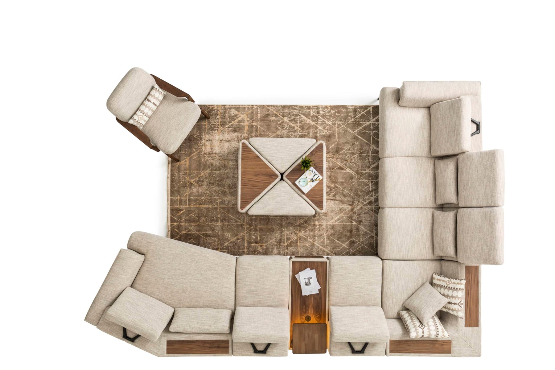 Aston Modular Corner Sofa by Netline Interiors