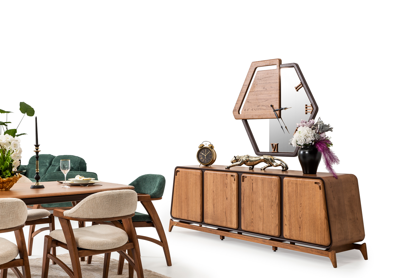 Mustang Dining Room Set by Netline Interiors