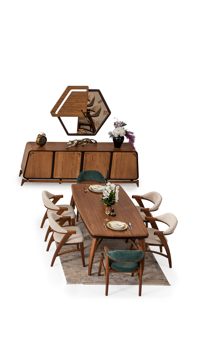 Mustang Dining Room Set by Netline Interiors