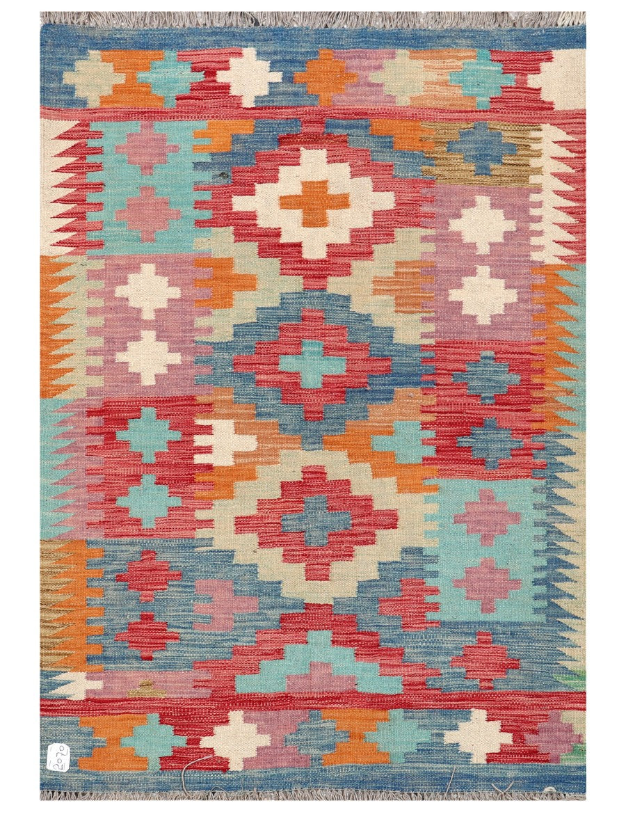 Maimana Afghanistan Kilim Rug - 153 x106 cm