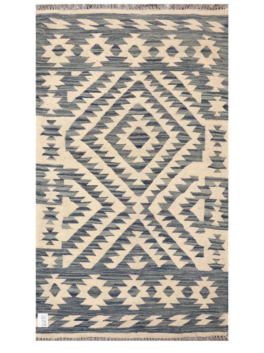 Maimana Afghanistan Kilim Rug - 150 x 86 cm
