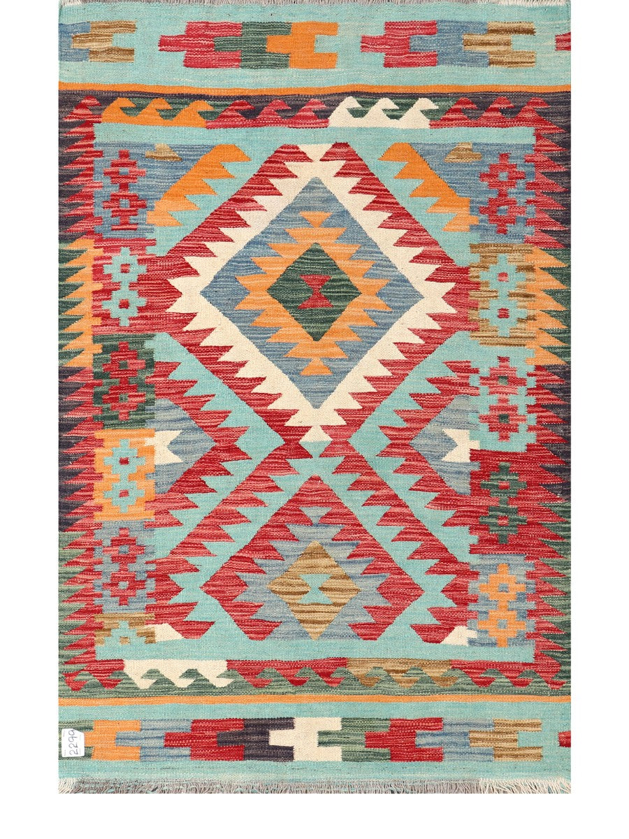 Maimana Afghanistan Kilim Rug - 157 x101 cm