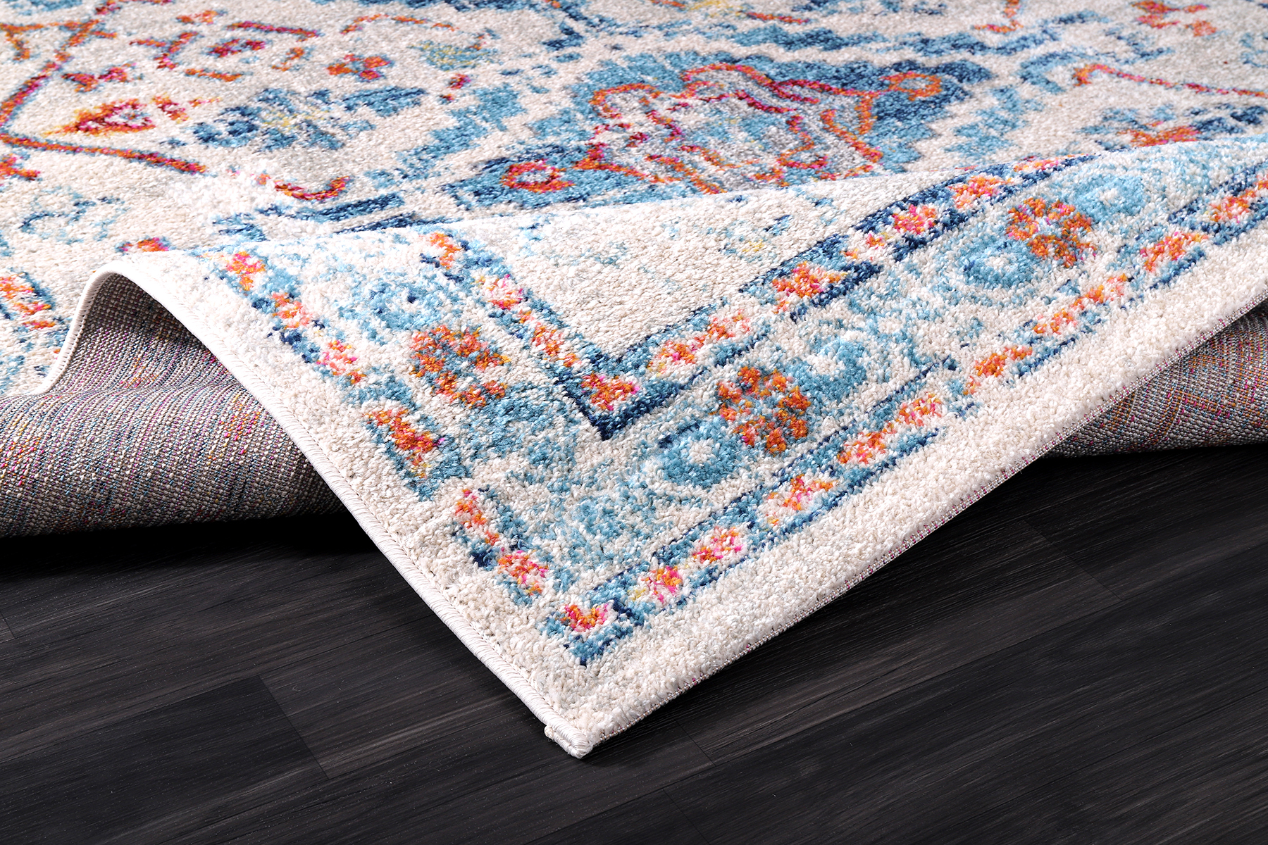 Vintage Area Rug 7661 – Tribal Distressed Terracotta