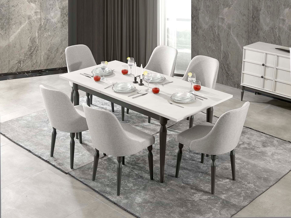 Lucas Dining Table and Chairs by Netline Interiors