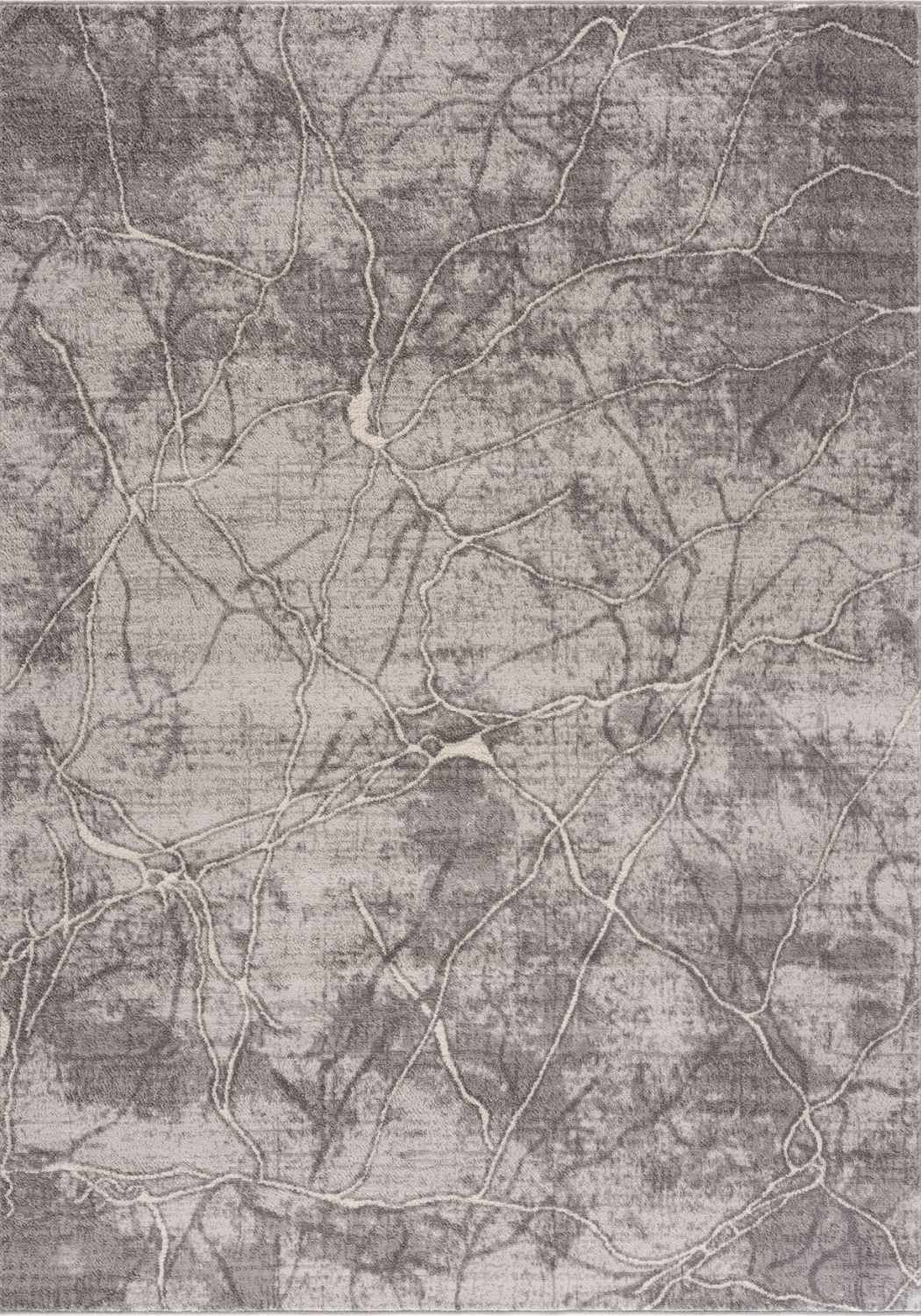 Dark grey Montana Modern Rug by The Rugs, 3740DG, featuring a stylish contemporary design and soft textured surface.