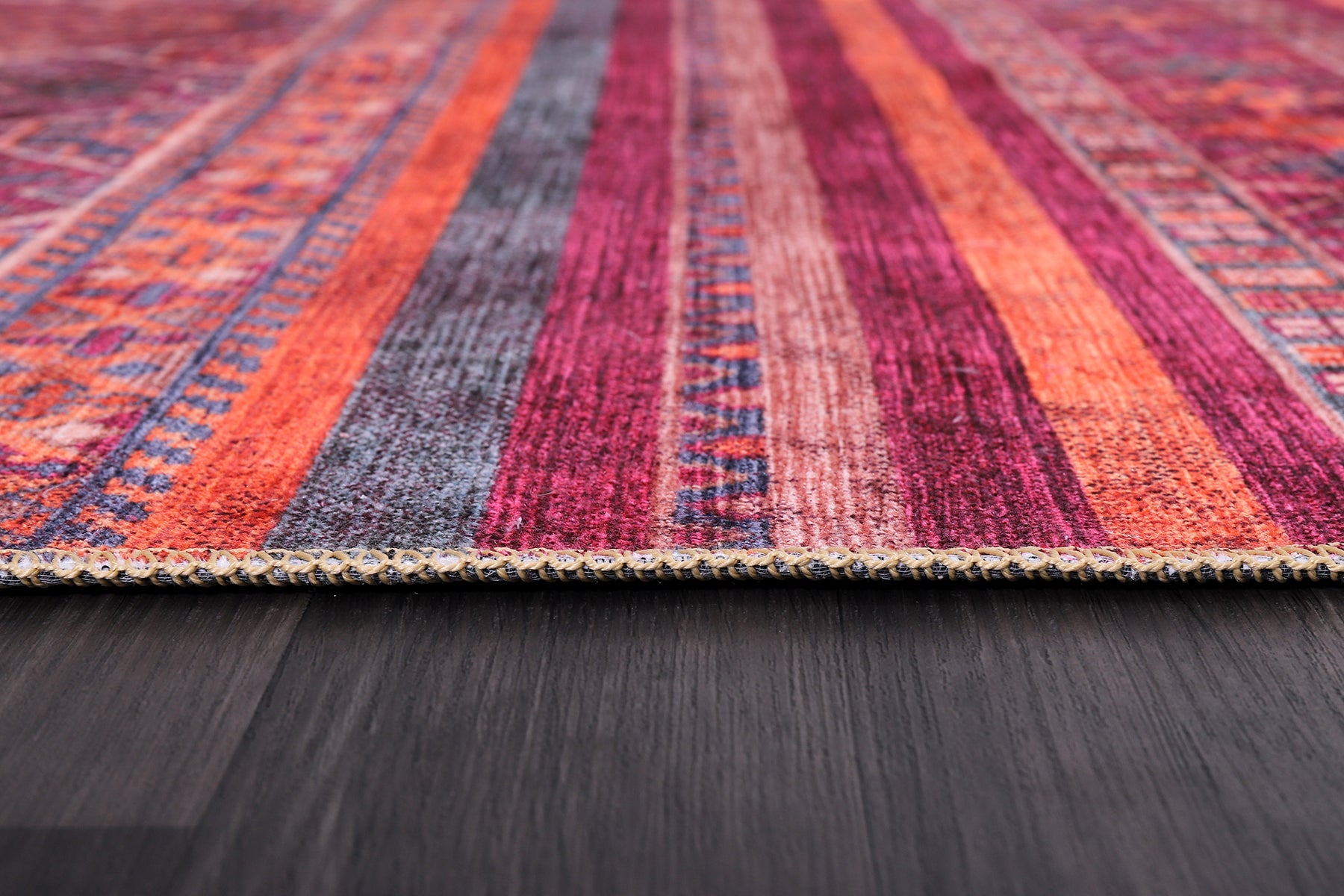 Netline Home Rugs Depot Tribal Multicolor Geometric Washable Rug Design 1322