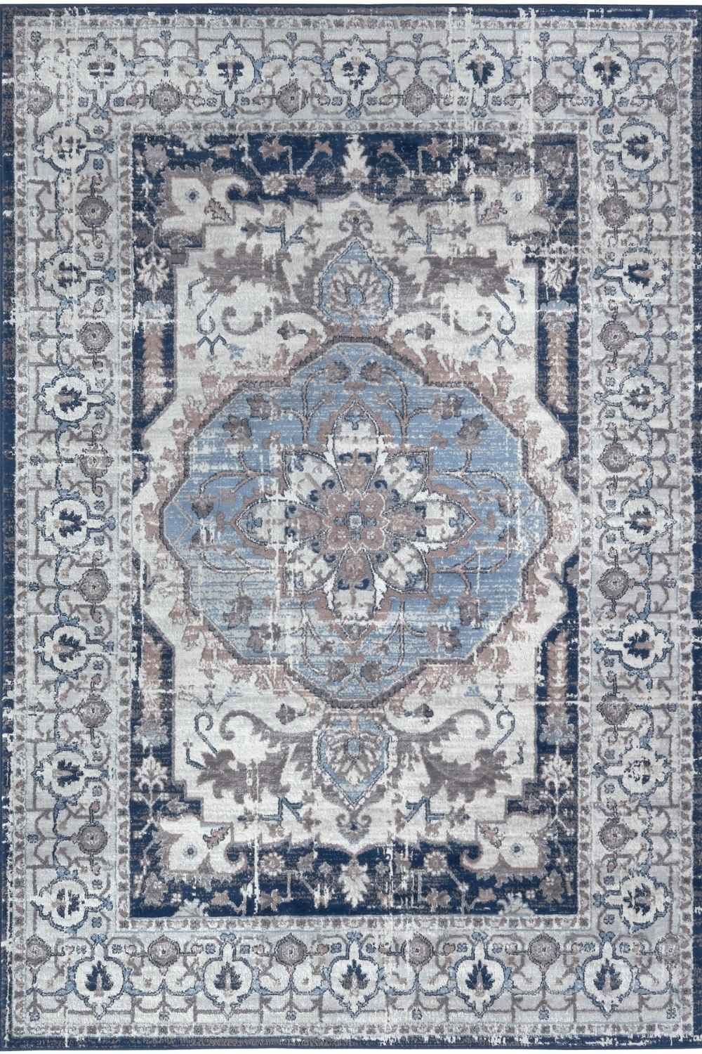 Montana Vintage Navy Rugs – 4040