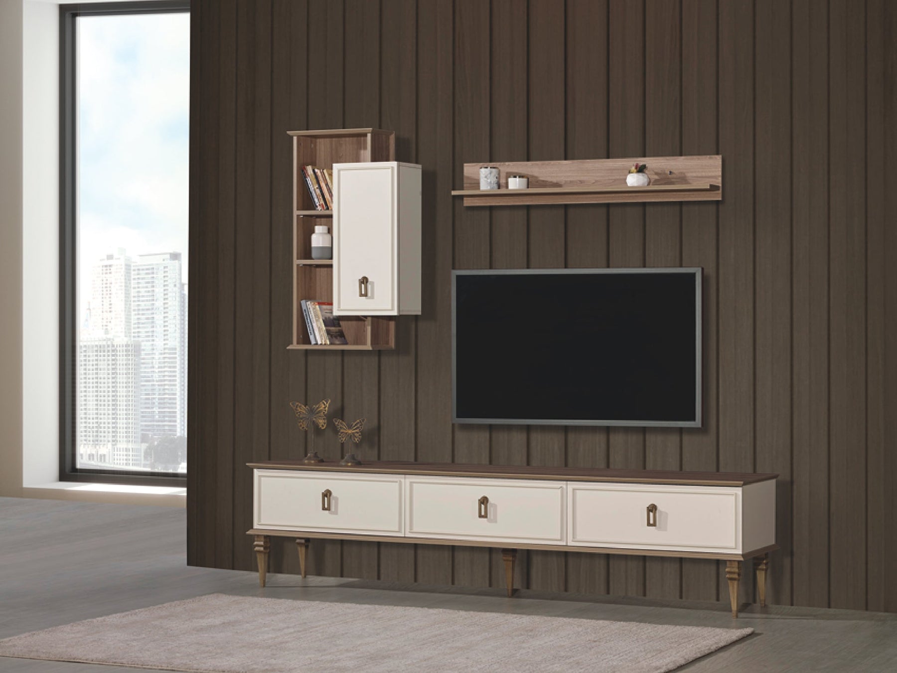 Sahra Tv Unit by Netline Interiors