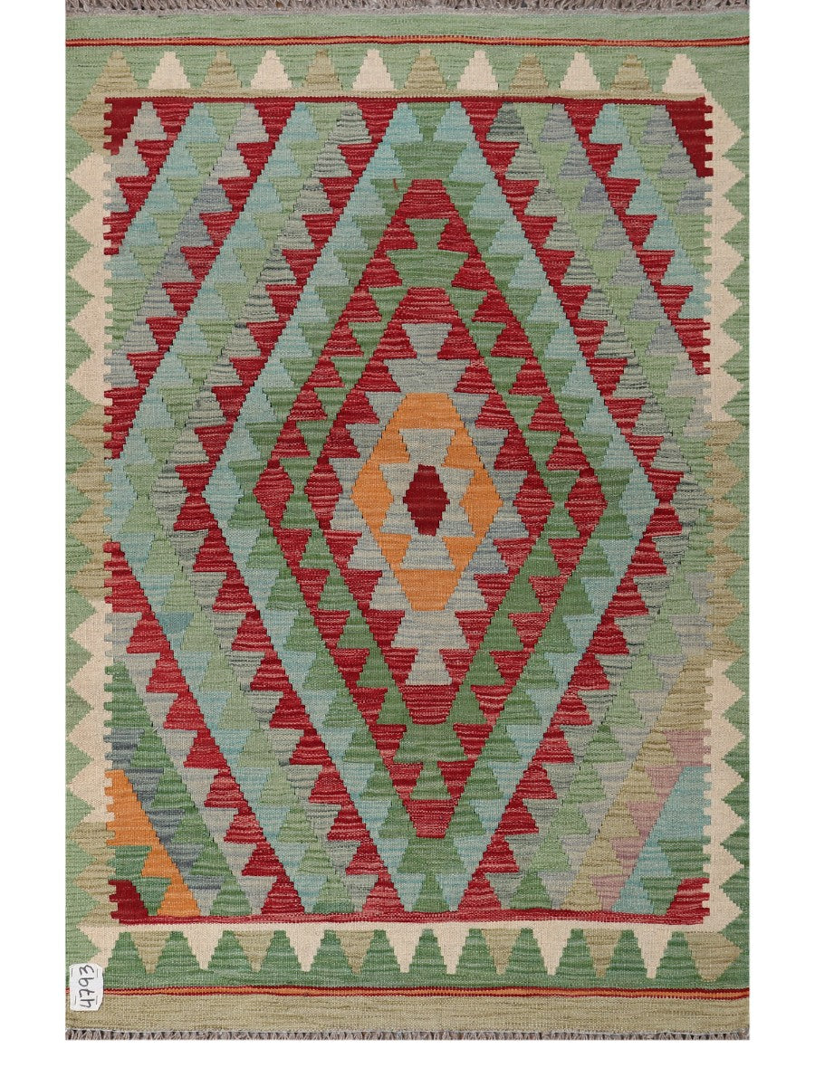 Maimana Afghanistan Kilim Rug - 151 x99 cm