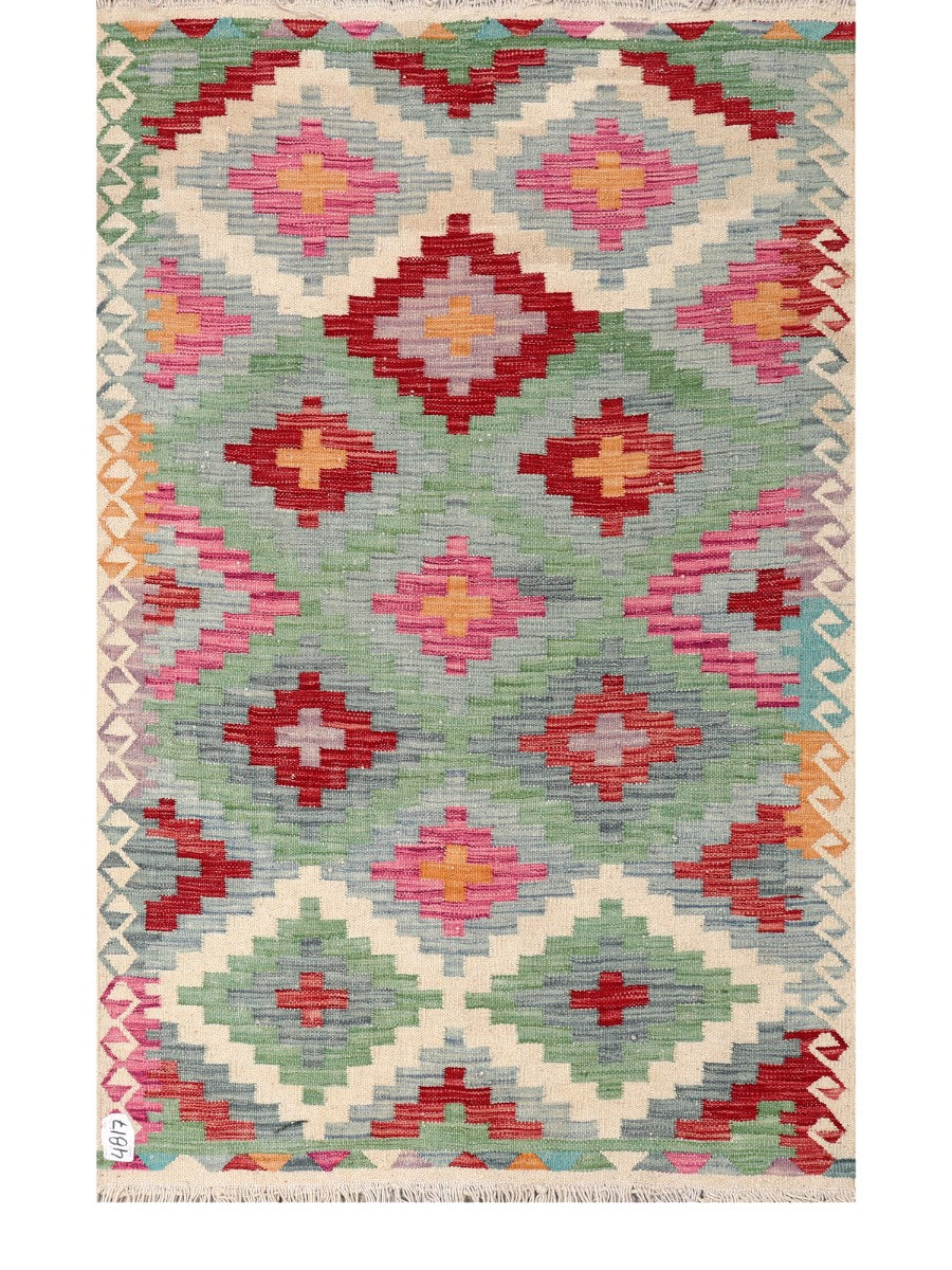 Maimana Afghanistan Kilim Rug - 159 x100 cm