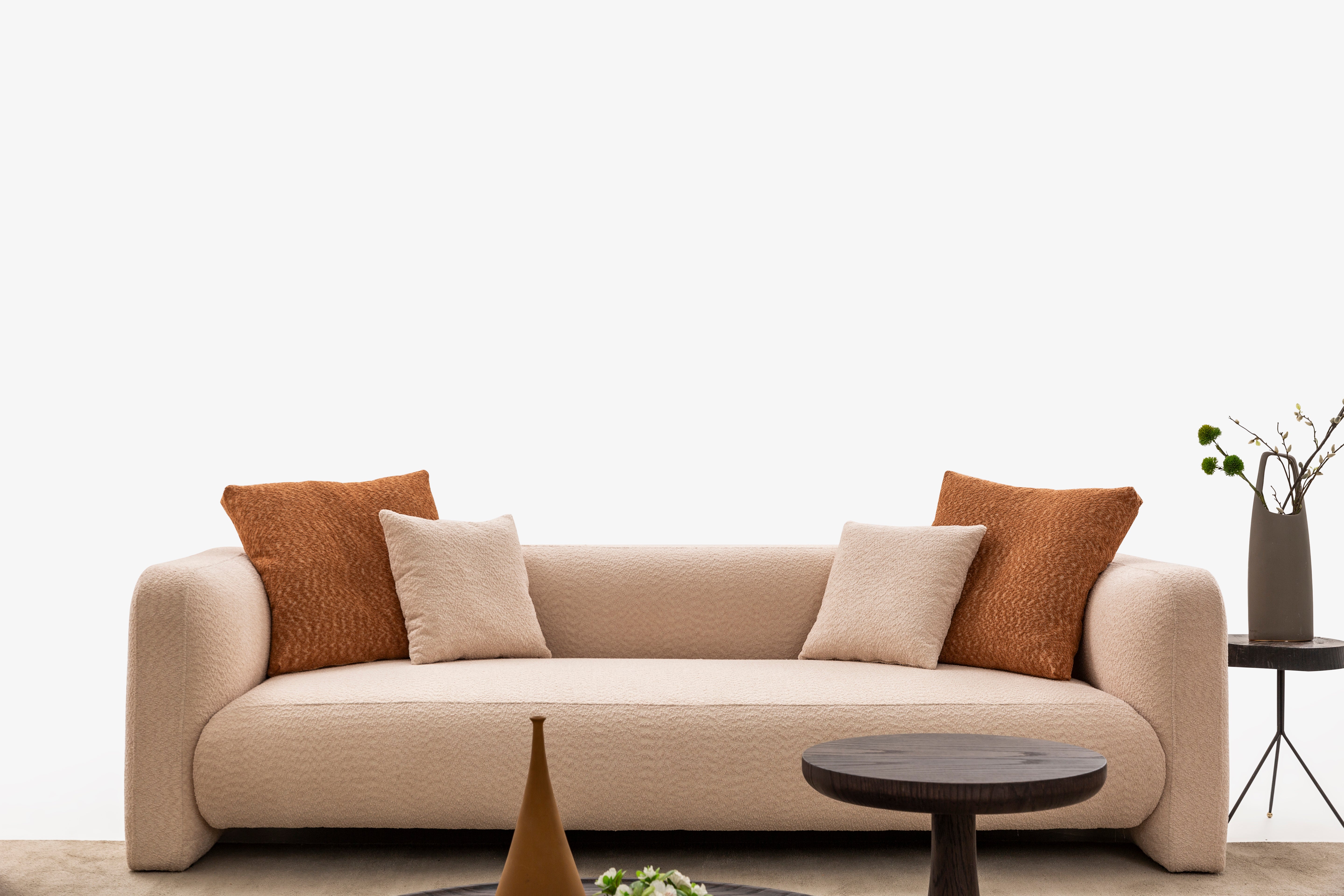 Lincoln 3 Seater Sofa by Netline Home Interior featuring plush fabric and modern design for stylish everyday comfort.