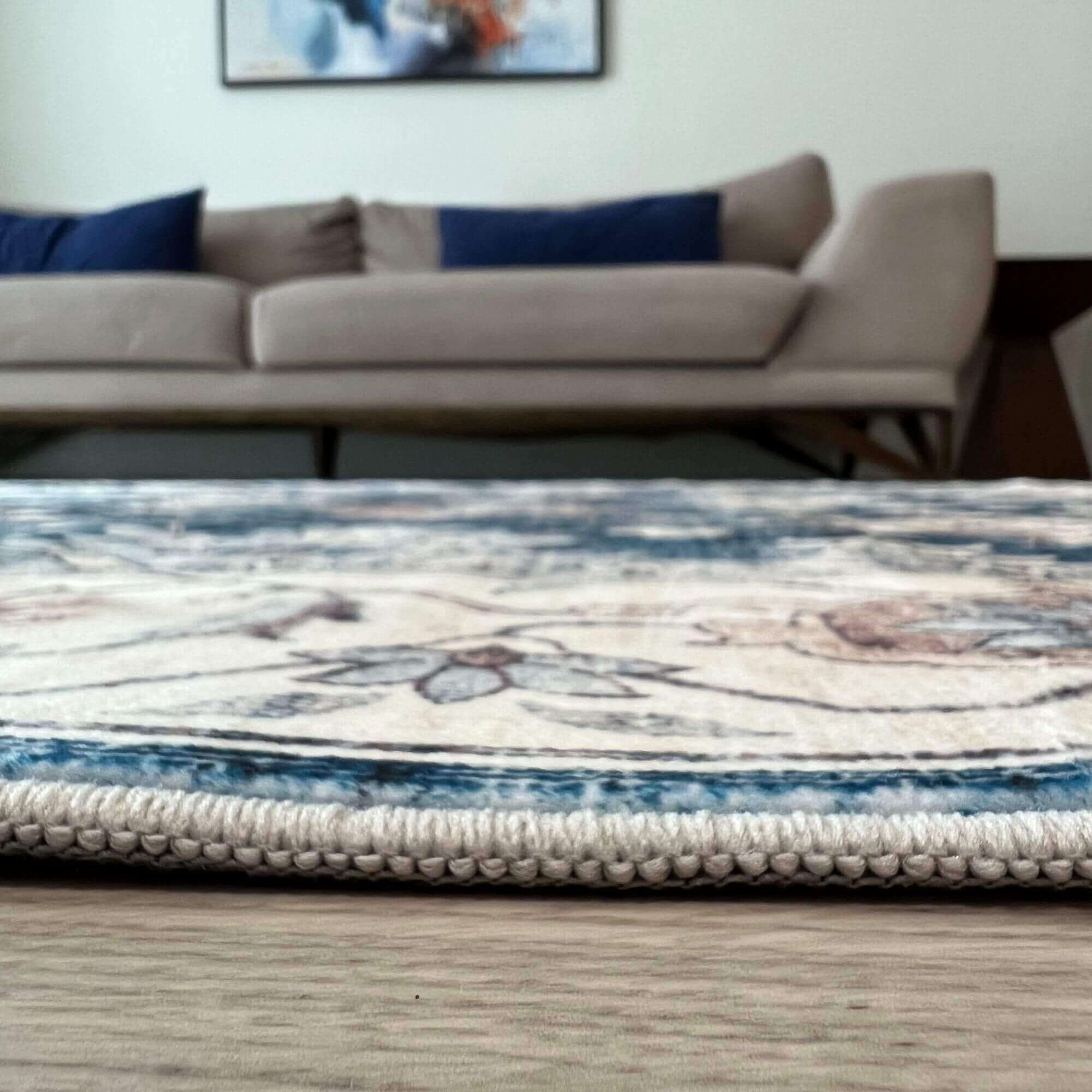 Jurdar Vintage Washable Rug