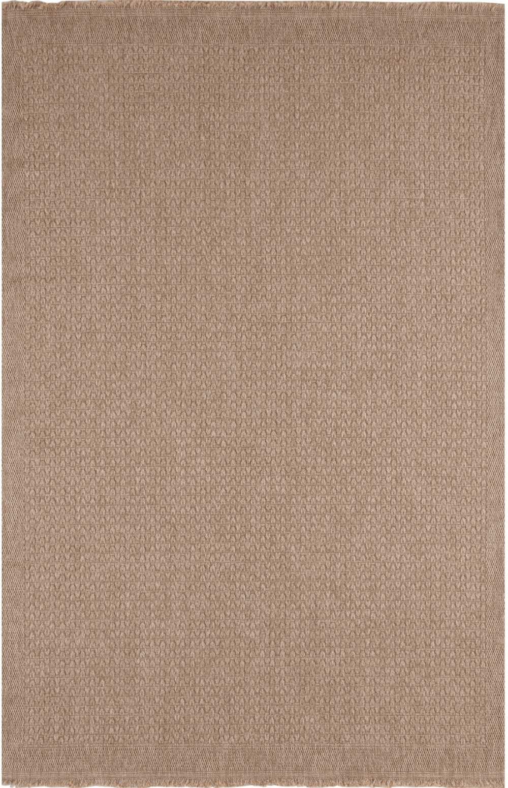 Neutral outdoor rug by The Rugs, 5000N, featuring natural tones and durable material suitable for outdoor use.