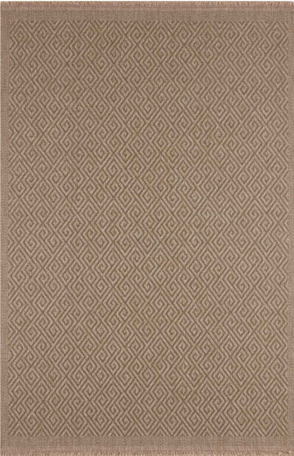 Green outdoor rug from The Rugs, 5100G Nature series, featuring a textured design suitable for patio or garden spaces.