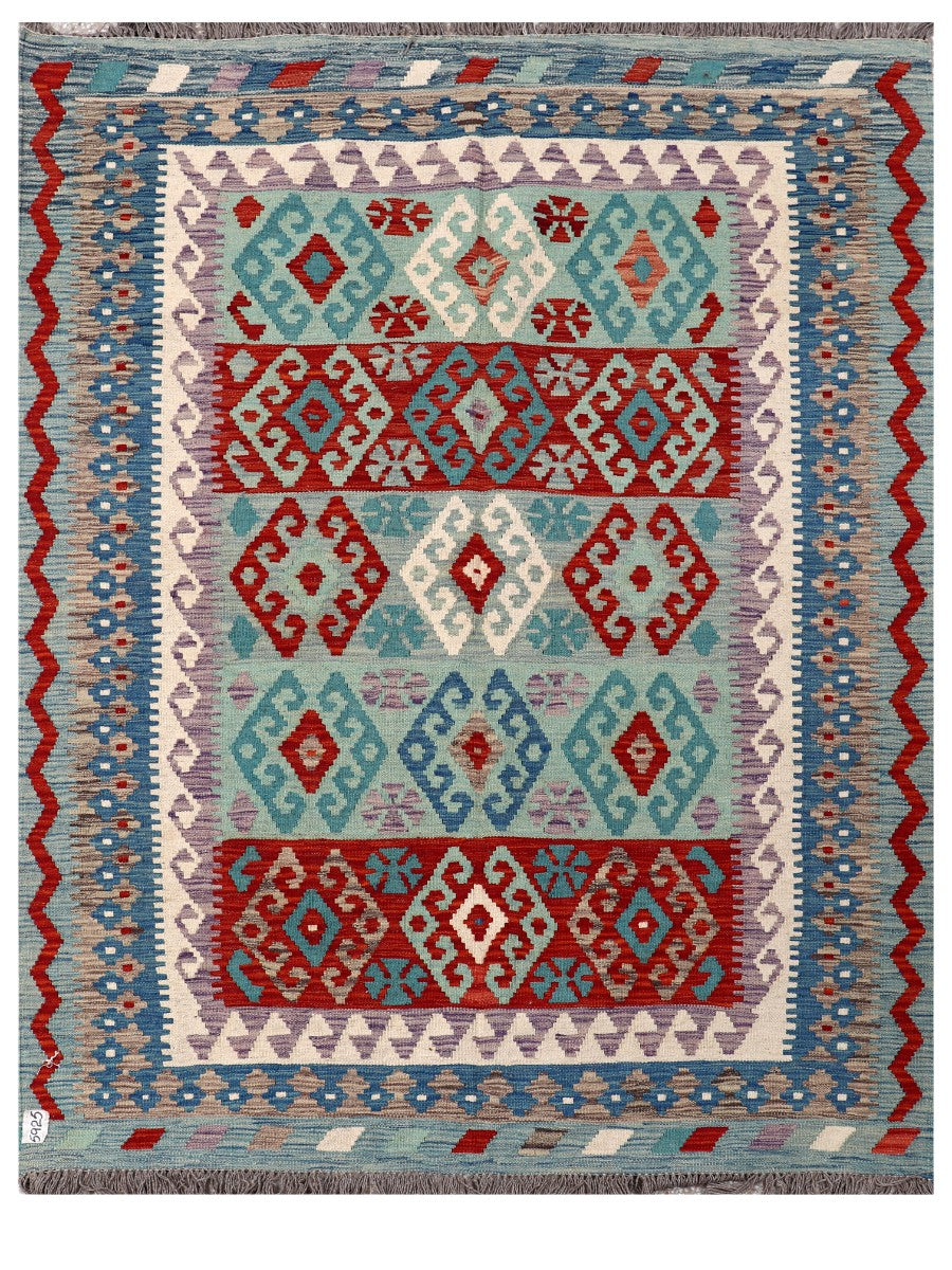 Maimana Afghanistan Kilim Rug - 205 x157 cm