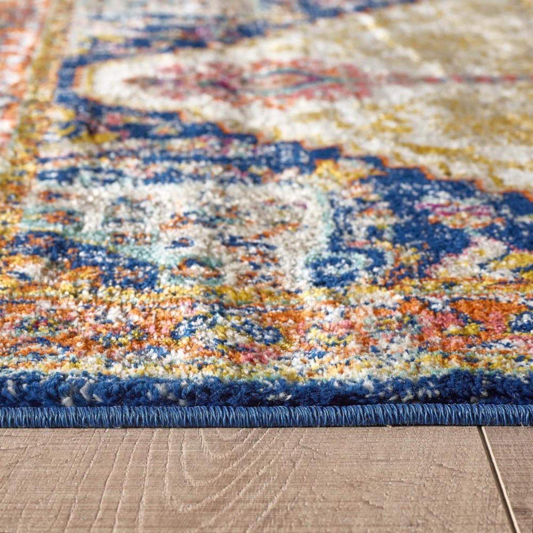 Granada Multicolour Vintage Rug | Amber