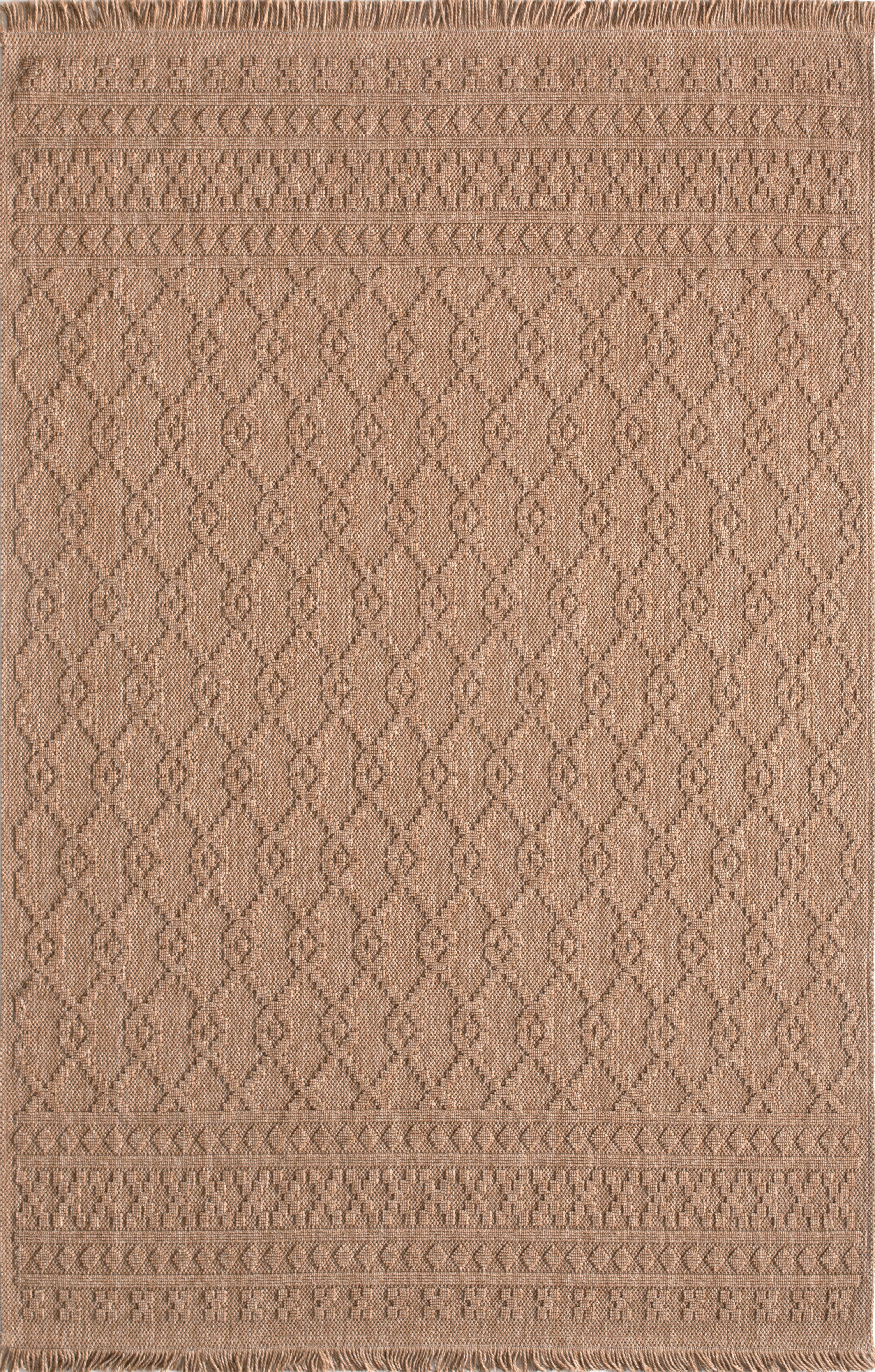 Tappeto Netline Home Rugs Depot Beige Kilim Flatweave Bravvo BR003 – Fibre sintetiche resistenti, camera da letto, studio, cameretta dei bambini, ingresso