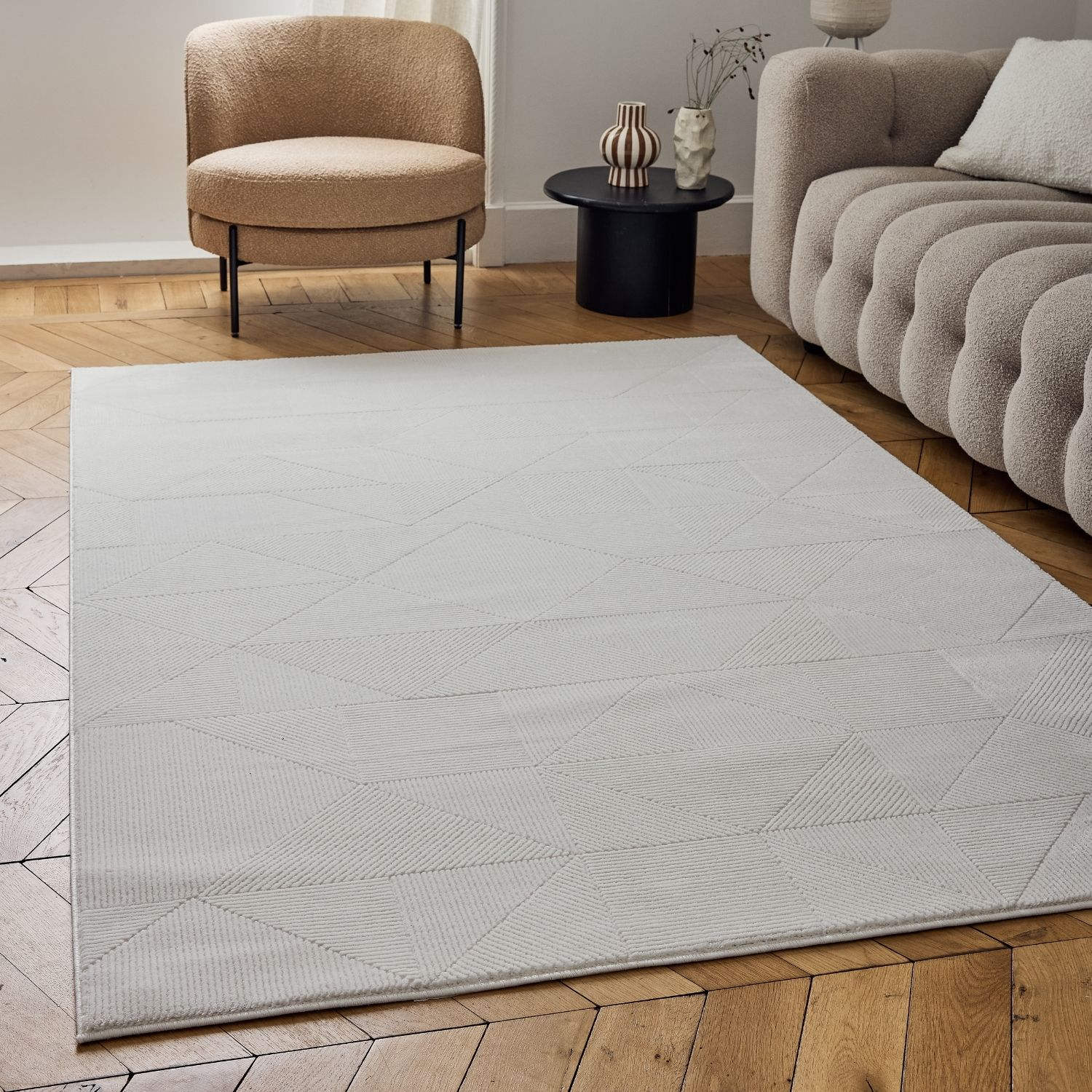Carmel Cream Rug Abstract | 6000