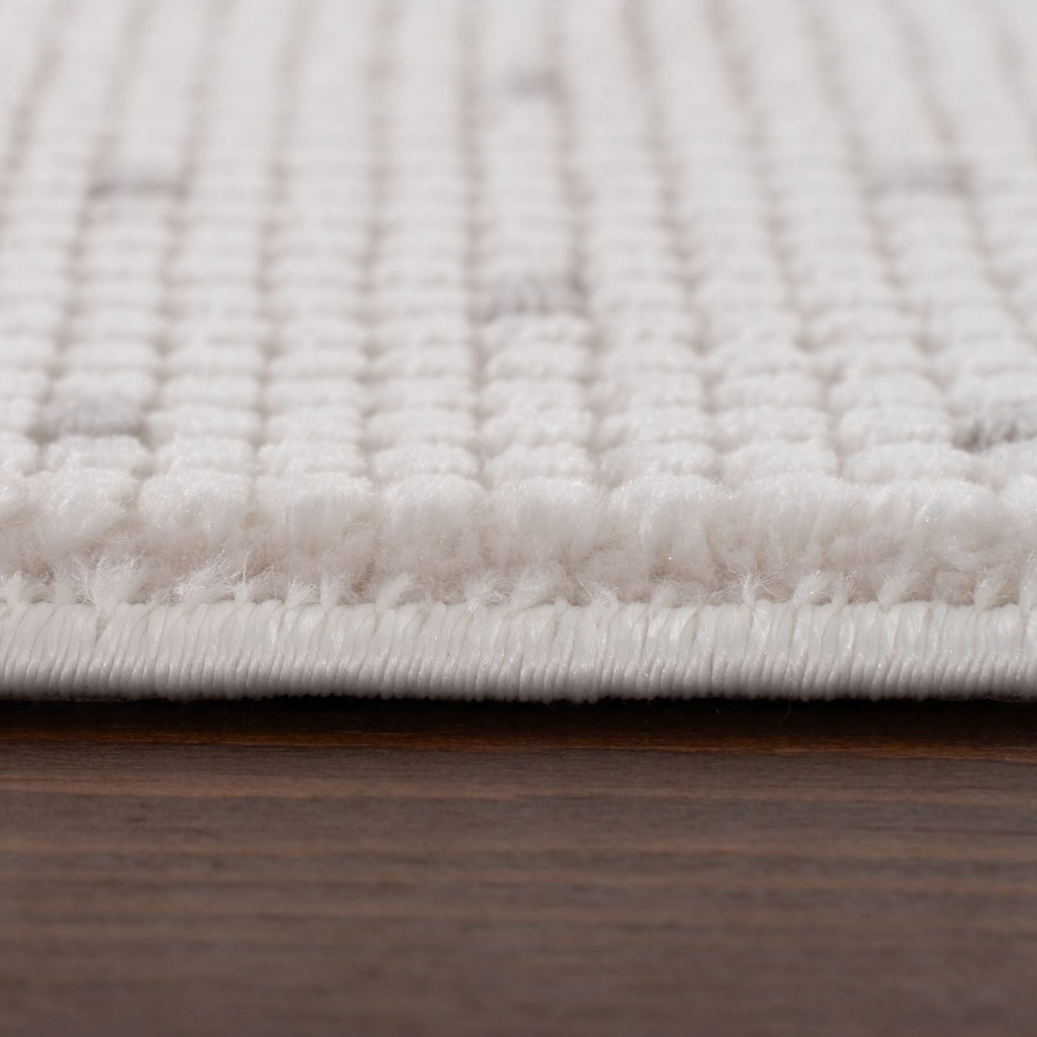 Carmel Cream-Grey Dots Rug | 6080