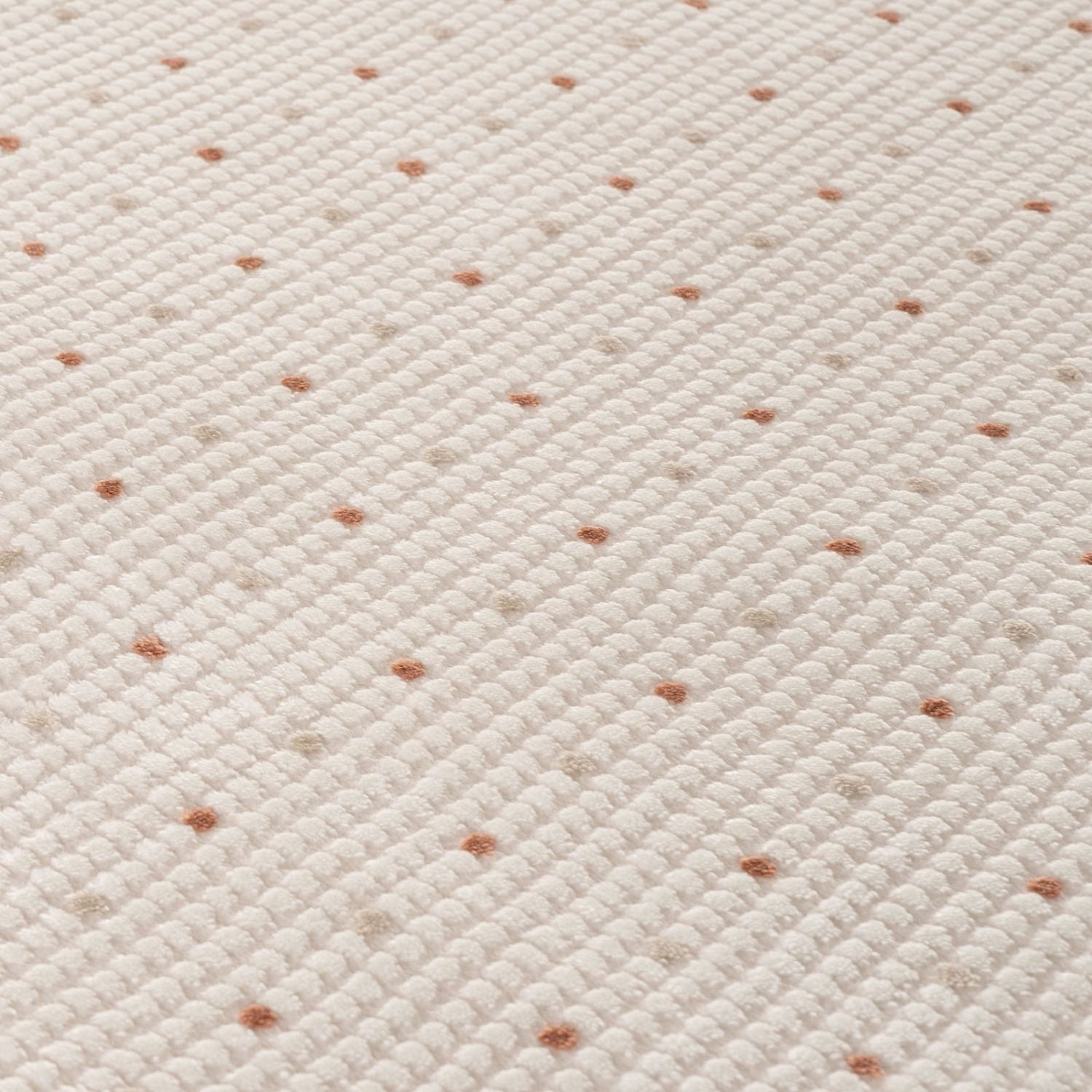 Carmel Cream-Terra Dots Rug | 6080
