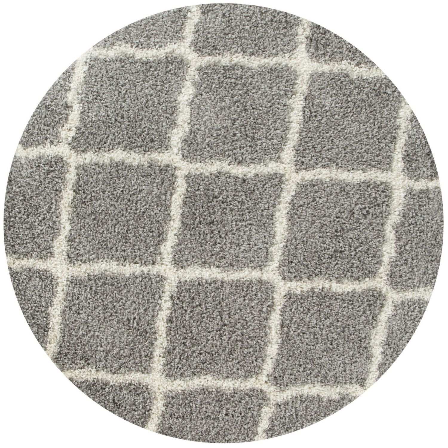 Moroccan Grey Shaggy Rug | 710