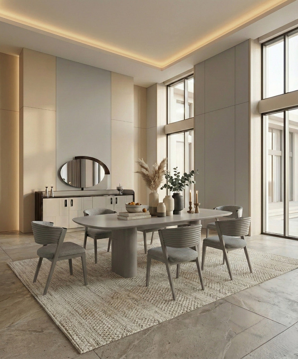 Aura Dining Room (SK) by Netline Interiors