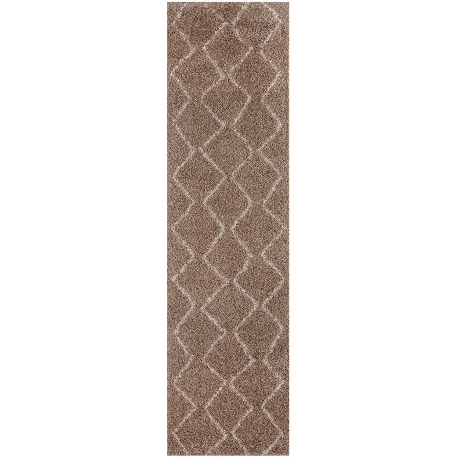 Moroccan Beige Shaggy Rug | 820