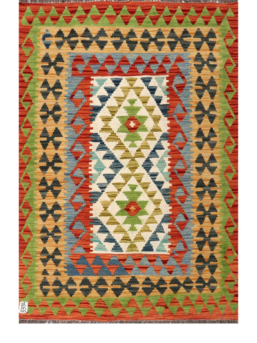 Maimana Afghanistan Kilim Rug - 151 x102 cm